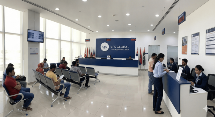 قرار ملاقات VFS